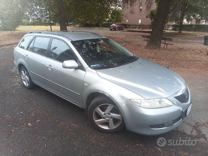 Argento Usata 2003 Mazda 6 Inclusive Station wagon | 1000 € (Buon prezzo) - Immagine 1/4