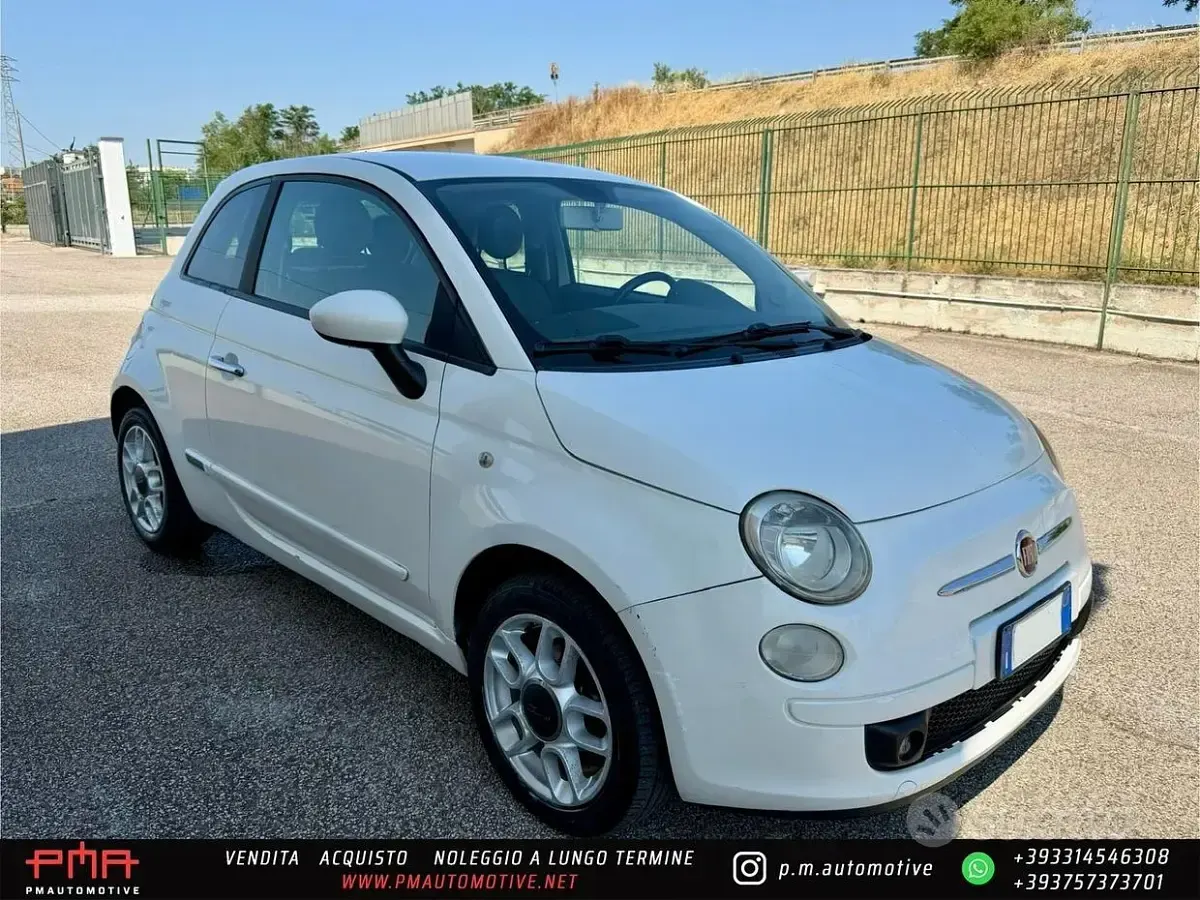 Usata Fiat 500 Sport 75 CV (55 kW) 2008 Bianco Berlina