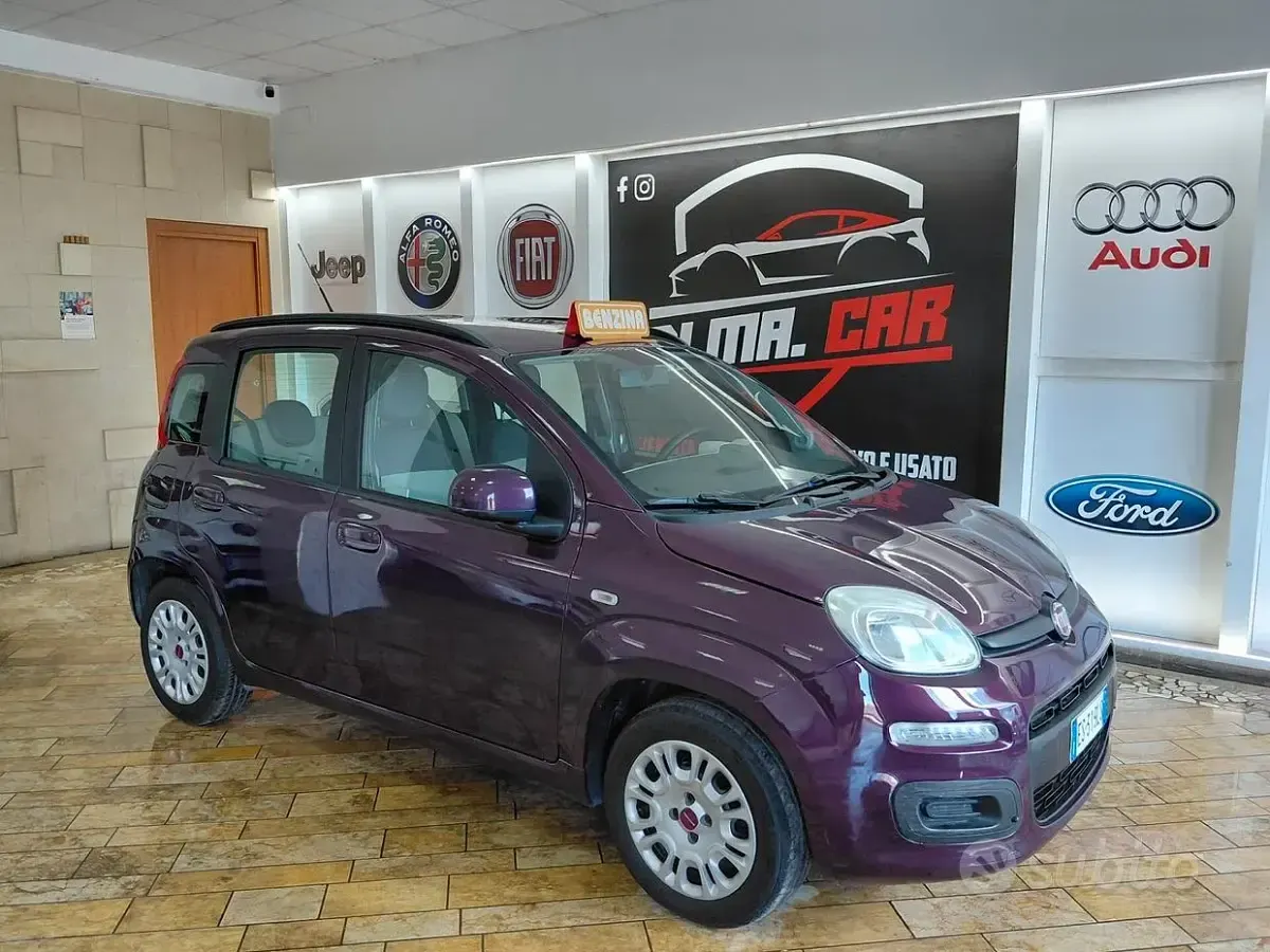 Usata Fiat Panda 69 CV (50 kW) 2013 Viola Utilitaria