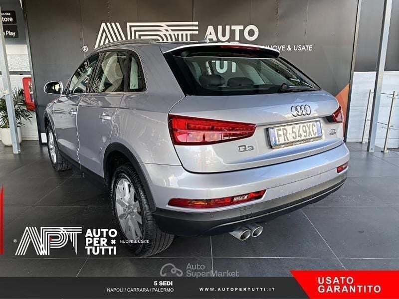 Usata Audi Q3 Business 150 CV (110 kW) 2018 Argento SUV