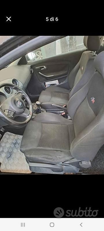 Usata Seat Ibiza FR 150 CV (110 kW) 2008 Nero Berlina