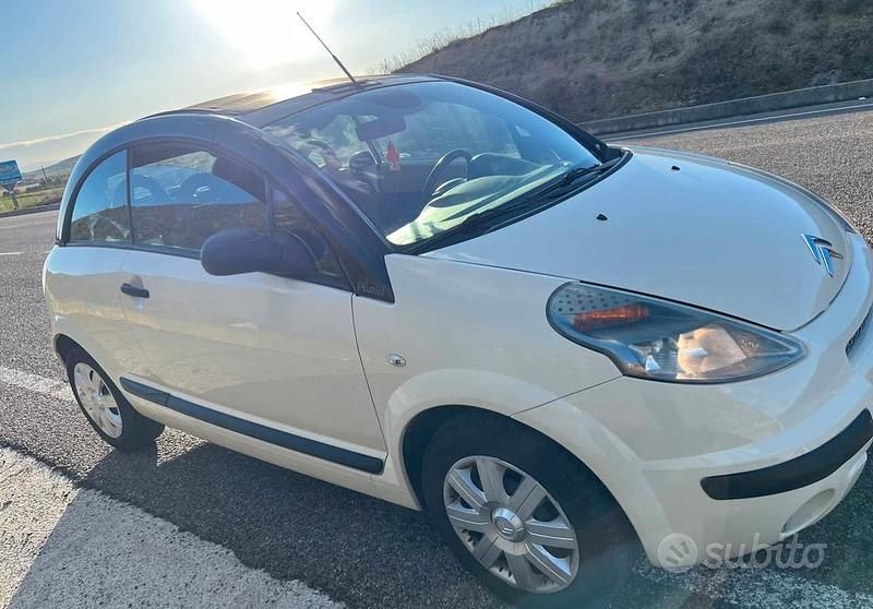 Usata Citroën C3 Pluriel 70 CV (51 kW) 2008 Bianco Cabrio