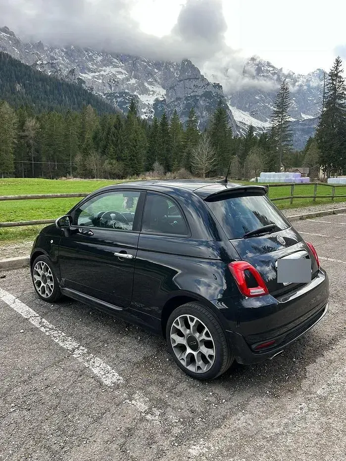 Usata Fiat 500 Sport 69 CV (50 kW) 2020 Nero Berlina
