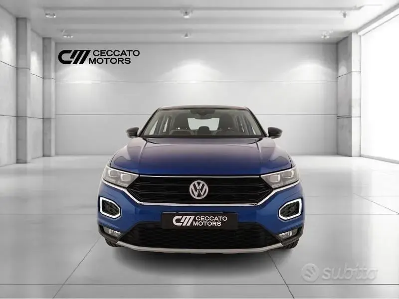 Usata VW T-Roc Style 150 CV (110 kW) 2019 Blu SUV