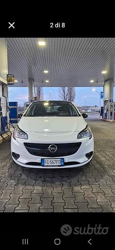Usata Opel Corsa 2016 Bianco Utilitaria