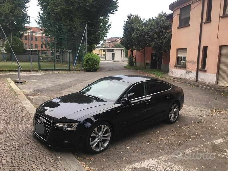 Usata Audi A5 Sportback Business 177 CV (130 kW) 2012 Nero Utilitaria