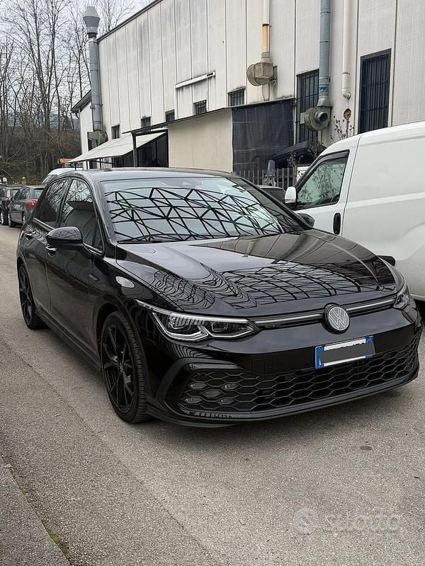 Usata VW Golf VIII GTD 200 CV (147 kW) 2022 Nero Berlina