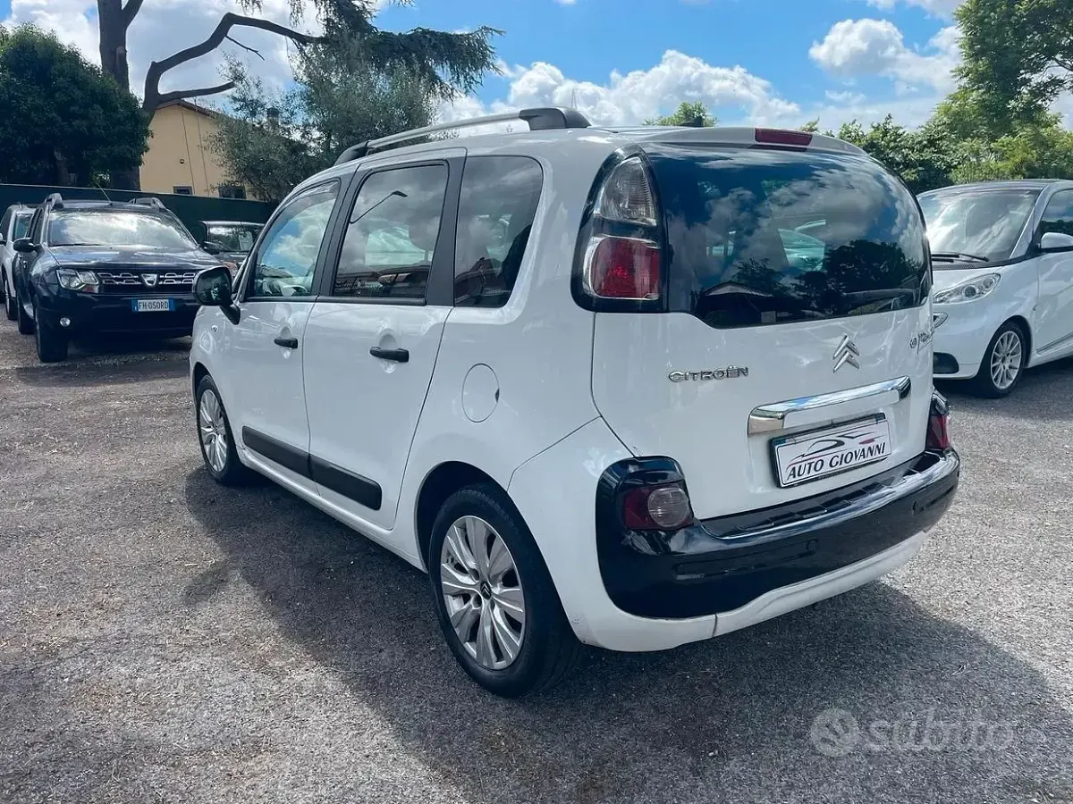 Usata Citroën C3 Picasso Exclusive 92 CV (67 kW) 2012 Bianco Monovolume