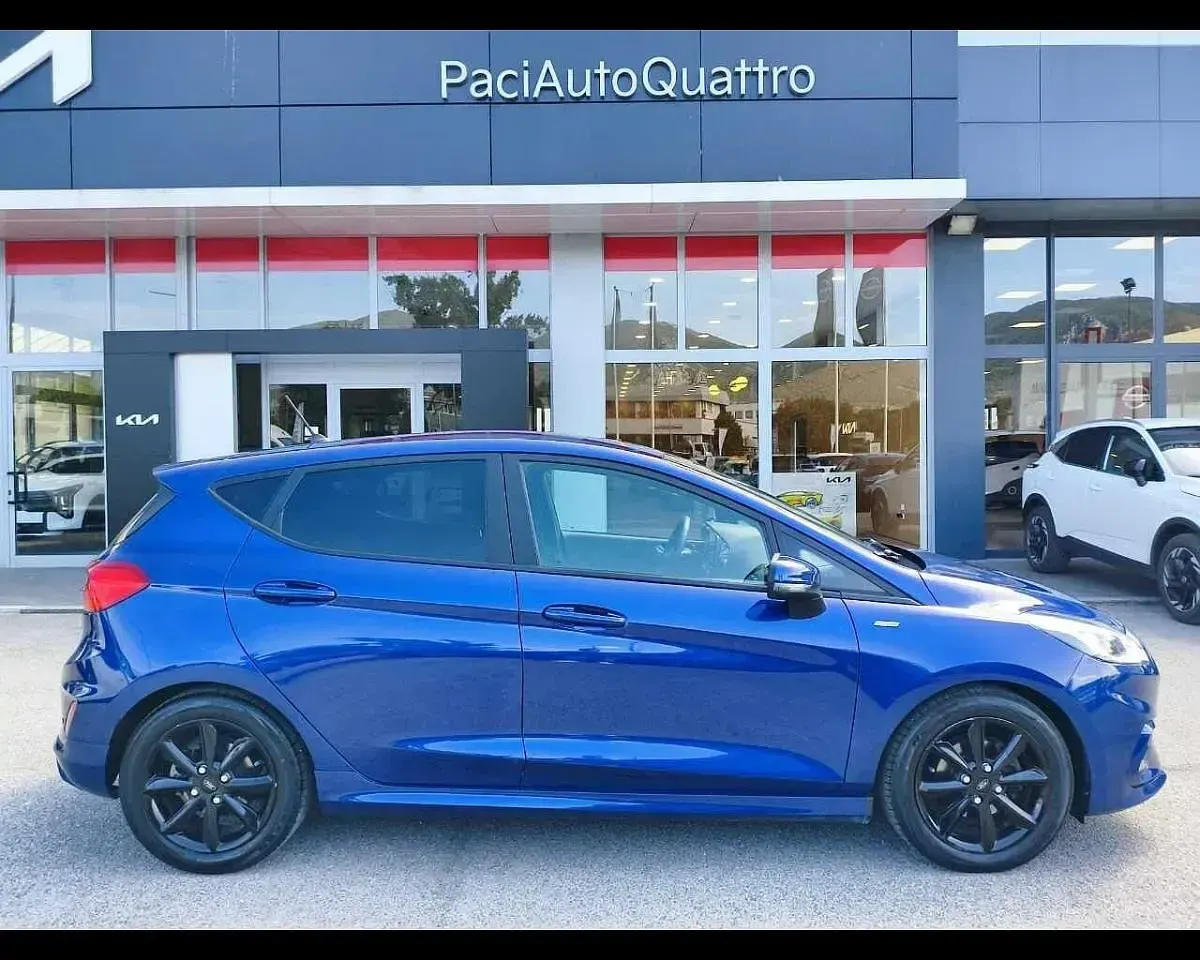 Usata Ford Fiesta ST-Line 86 CV (63 kW) 2018 Blu Utilitaria