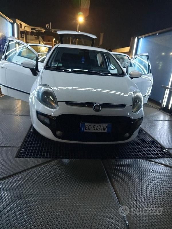 Usata Fiat Punto Evo 2013 Bianco Utilitaria