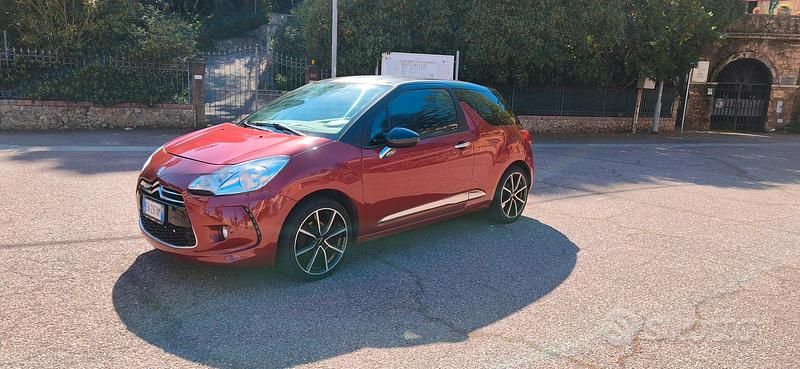 Usata Citroën DS3 68 CV (50 kW) 2013 Rosso Coupé