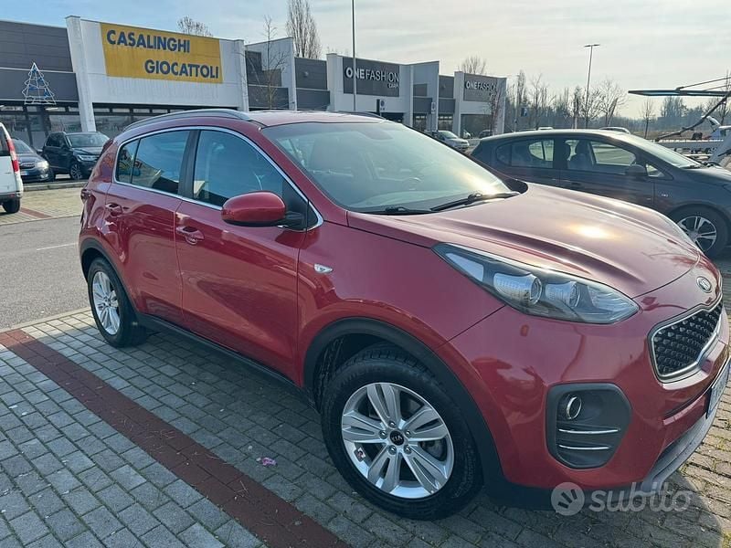 Usata Kia Sportage 116 CV (85 kW) 2017 Rosso SUV