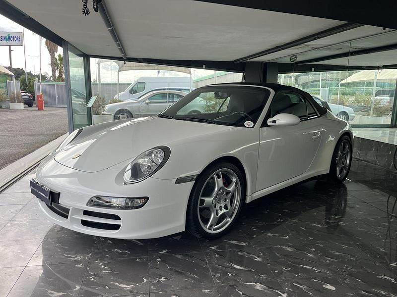 Usata Porsche 997 380 CV (279 kW) 2006 Nero Cabrio