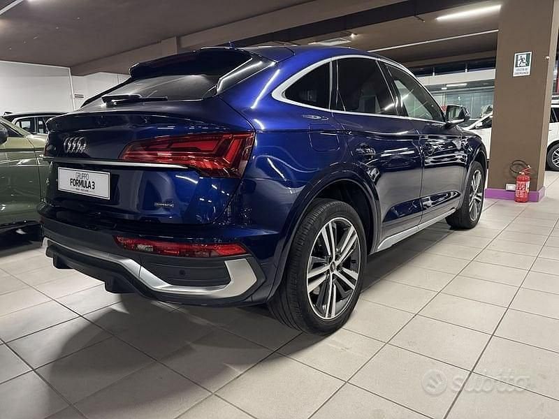 Usata Audi Q5 Sportback S-line plus 204 CV (150 kW) 2022 Blu SUV