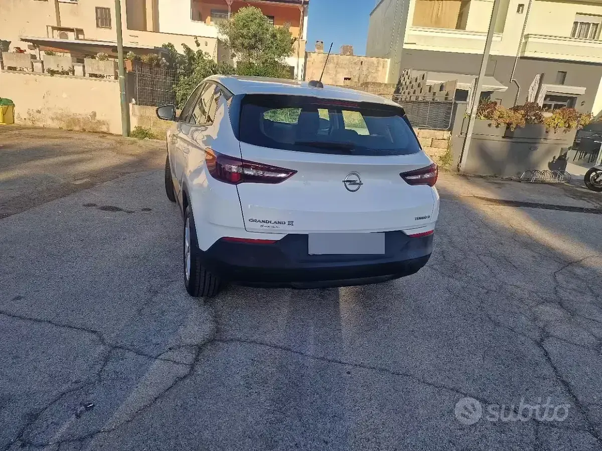 Usata Opel Grandland X 120 CV (88 kW) 2018 Bianco SUV