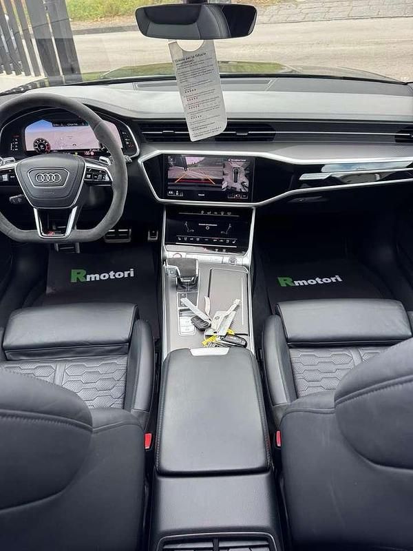 Usata Audi RS6 Ambiente 600 CV (441 kW) 2020 Nero Station wagon
