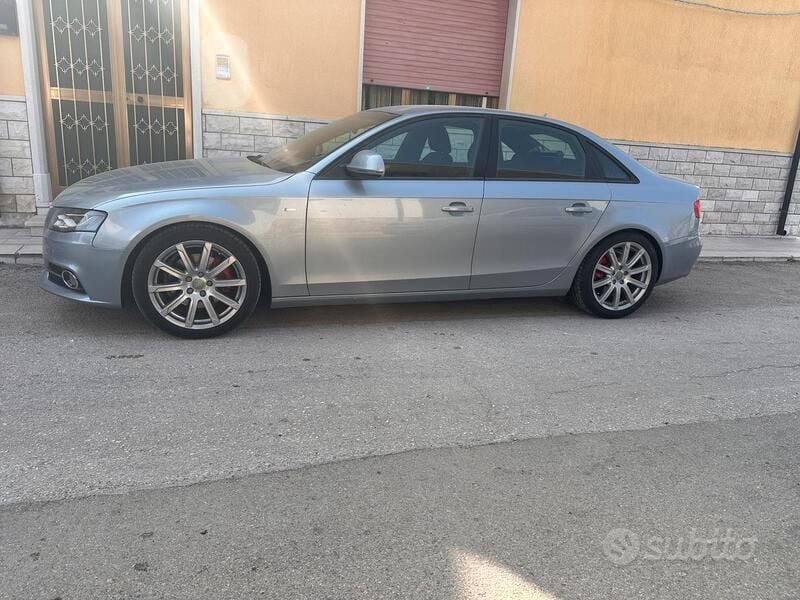 Usata Audi A4 S-Line 170 CV (125 kW) 2009 Grigio Berlina