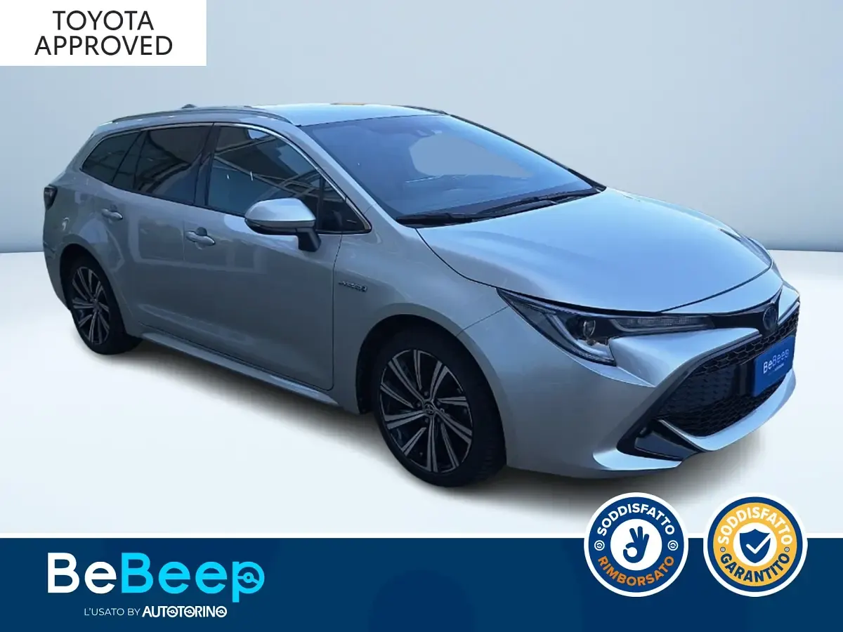 Usata Toyota Corolla Style 153 CV (112 kW) 2022 Argento metallizzato Station wagon