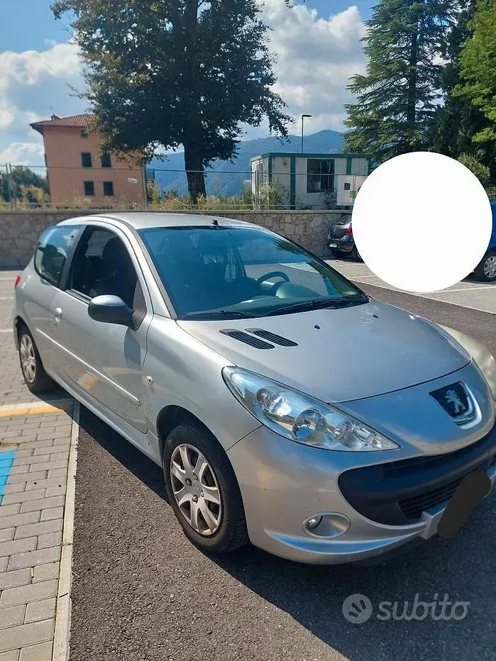 Usata Peugeot 206 60 CV (44 kW) 2011 Grigio Berlina