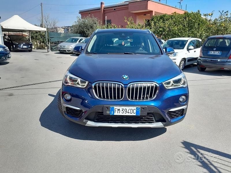 Usata BMW X1 Advantage 149 CV (109 kW) 2017 Blu SUV