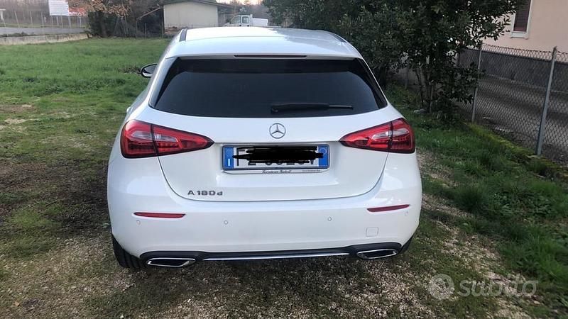 Usata Mercedes A180 2018 Bianco Berlina
