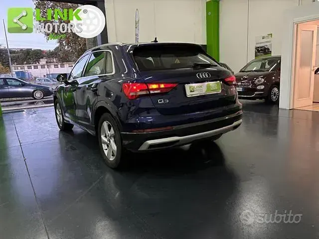 Usata Audi Q3 Advanced 150 CV (110 kW) 2021 Blu SUV