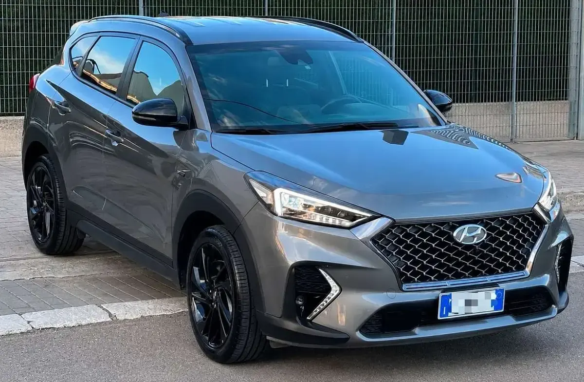 Usata Hyundai Tucson N Line 136 CV (100 kW) 2020 Grigio SUV