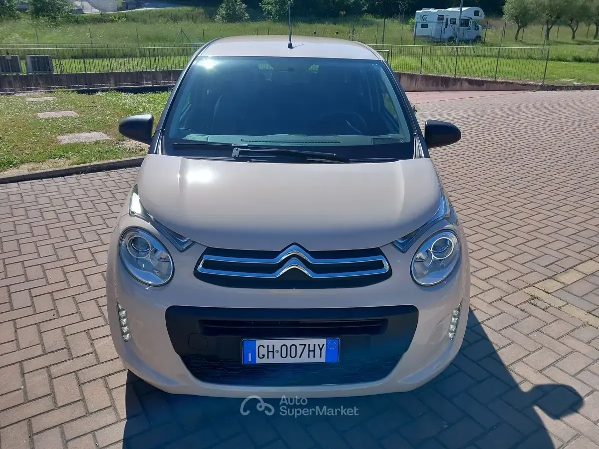 Usata Citroën C1 Live 72 CV (52 kW) 2021 Beige Utilitaria