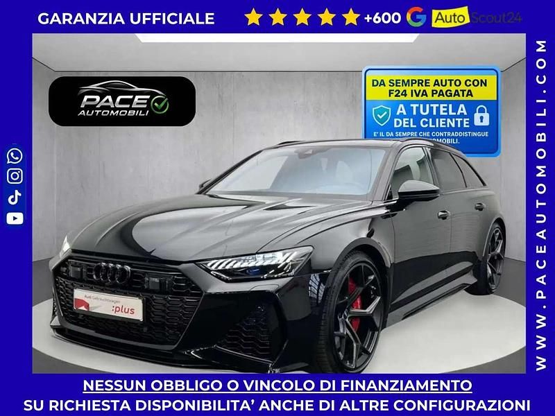 Usata Audi RS6 Performance 630 CV (463 kW) 2024 Nero metallizzato Station wagon
