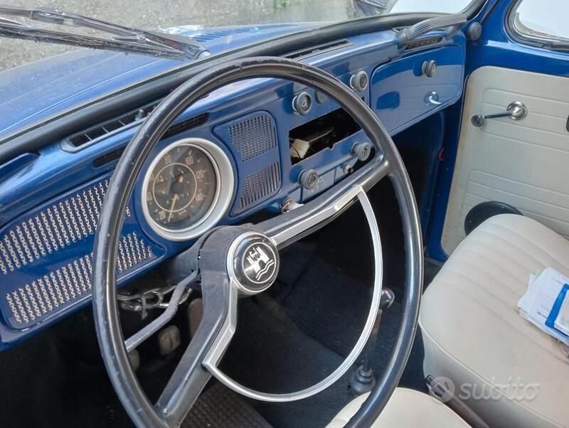 Usata VW Beetle 1970 Blu Utilitaria