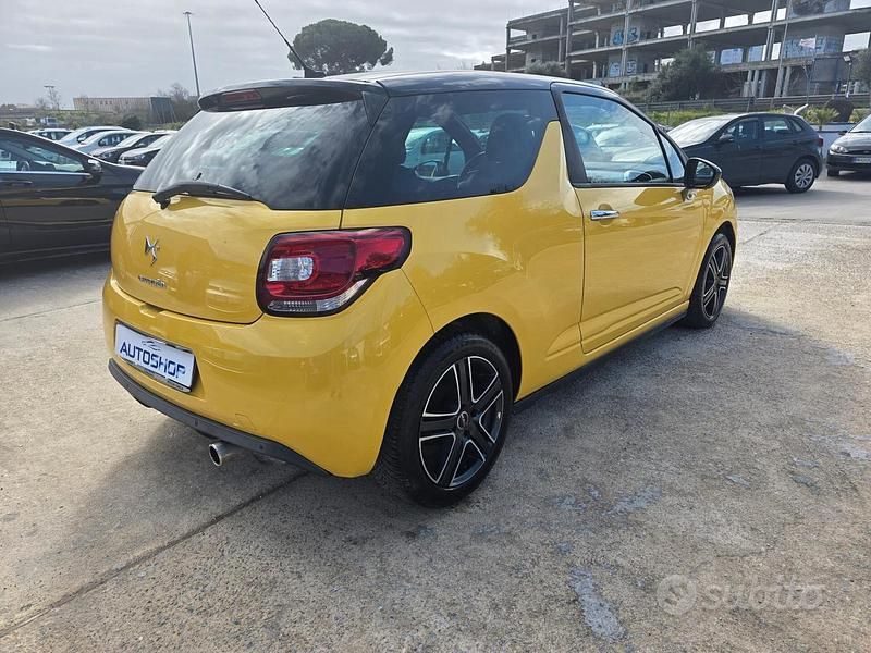 Usata DS Automobiles DS3 Chic 67 CV (49 kW) 2012 Giallo Coupé