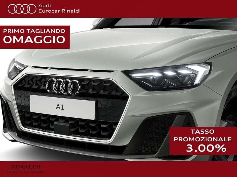 Nuova Audi A1 Sportback Comfort 150 CV (110 kW) 2026 Argento cavo metallizzato Utilitaria