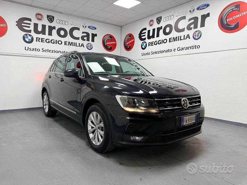Usata VW Tiguan Advance 150 CV (110 kW) 2019 Nero SUV