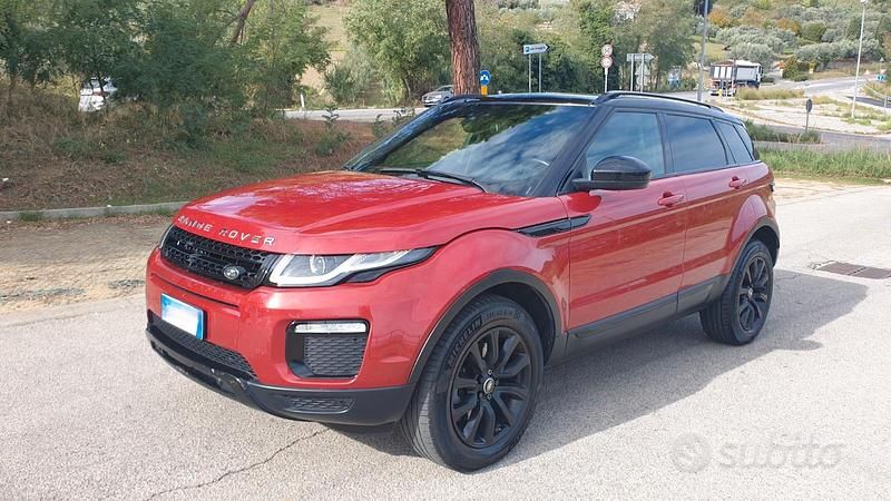 Usata Land Rover Range Rover evoque 150 CV (110 kW) 2016 Rosso SUV