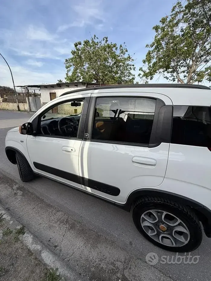 Usata Fiat Panda 4x4 75 CV (55 kW) 2014 Bianco Utilitaria