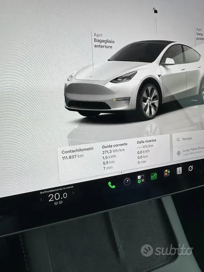 Usata Tesla Model Y 189 kW (258 CV) 2023 Bianco SUV