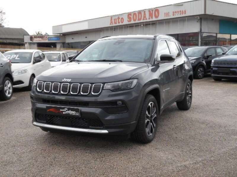 Grigio Usata 2021 Jeep Compass Limited SUV | 28.990 € (Molto cara) - Immagine 1/4