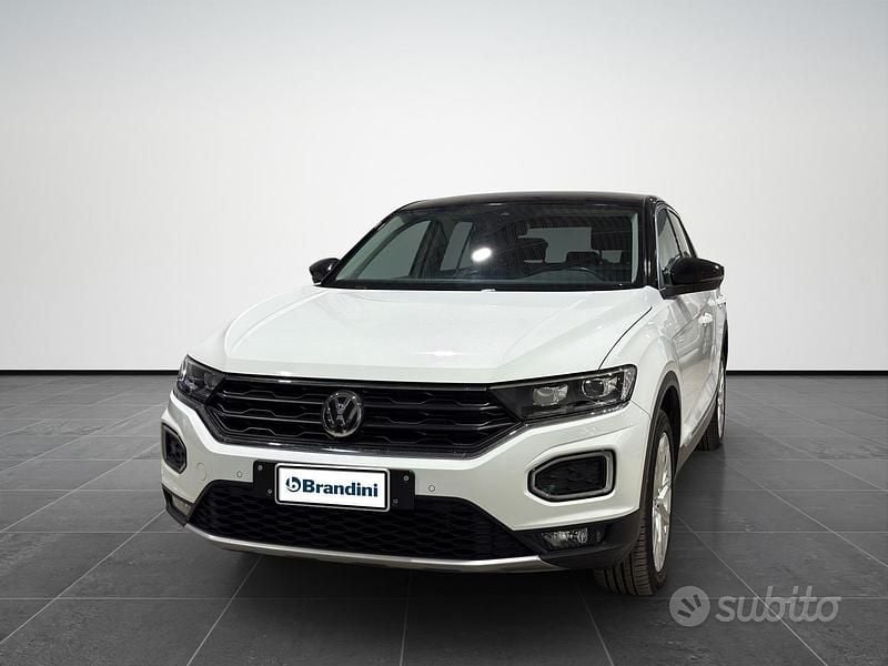 Usata VW T-Roc Advance 116 CV (85 kW) 2018 Bianco SUV
