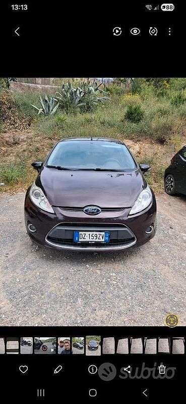 Usata Ford Fiesta Titanium 2010 Marrone Utilitaria