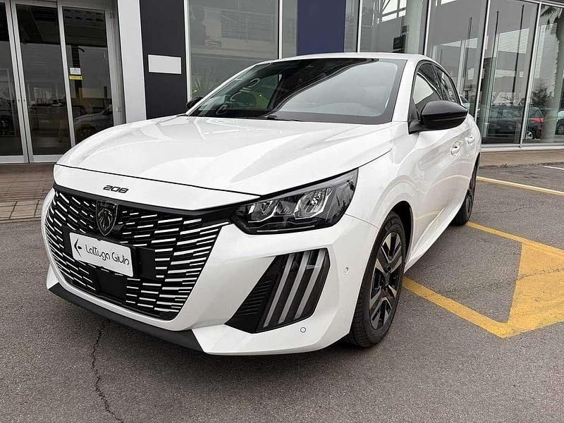Nuova Peugeot 208 Allure 101 CV (74 kW) 2025 Bianco Utilitaria