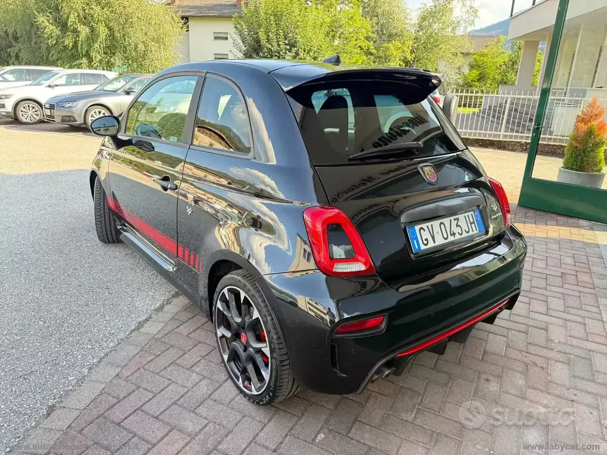 Usata Abarth 595 Competizione 180 CV (132 kW) 2018 Nero Berlina