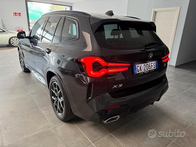 Usata BMW X3 M Sport 190 CV (139 kW) 2022 Grigio SUV