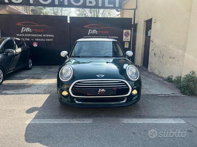 Usata Mini Cooper D 116 CV (85 kW) 2014 Verde Utilitaria