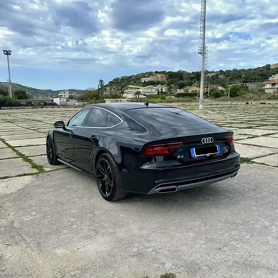 Usata Audi A7 S-Line 272 CV (200 kW) 2018 Nero Berlina