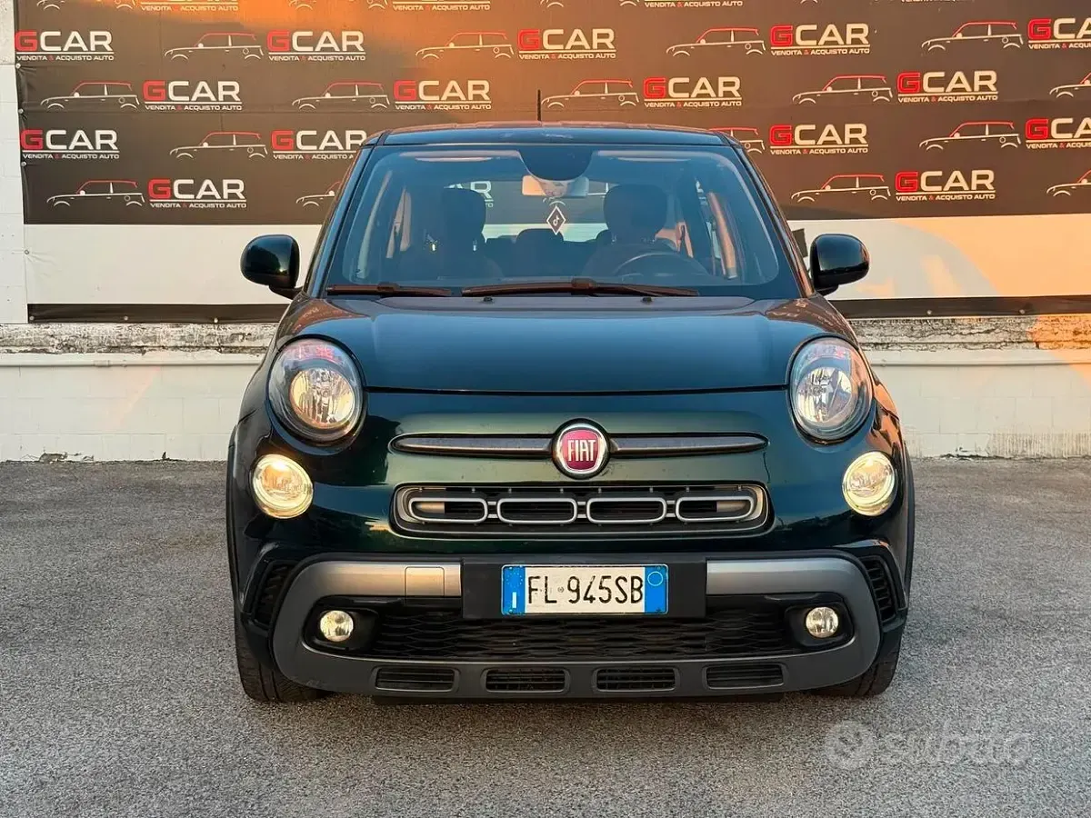 Usata Fiat 500L Cross 95 CV (69 kW) 2017 Verde Monovolume