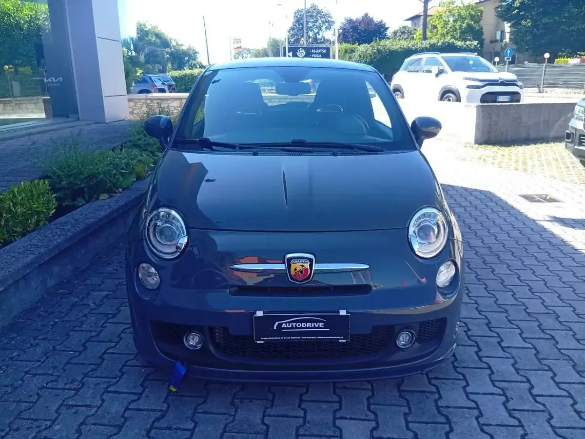 Usata Abarth 500 Custom 135 CV (99 kW) 2015 Grigio Utilitaria