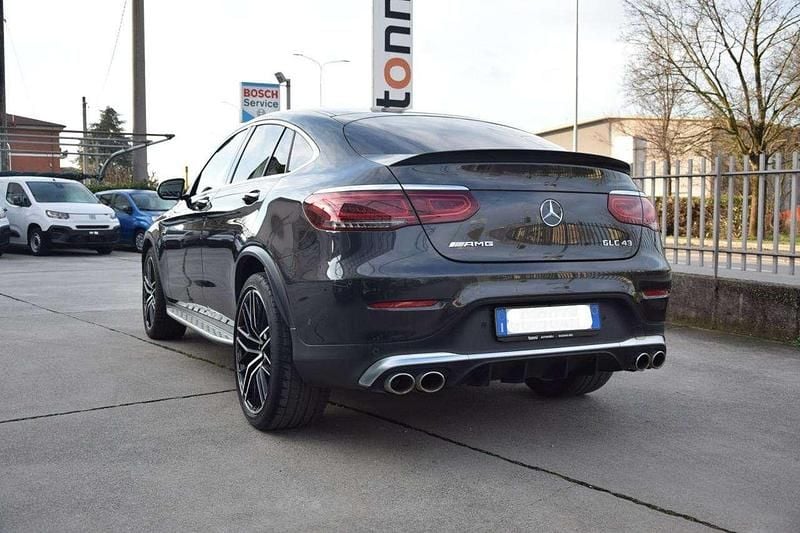 Usata Mercedes GLC43 AMG AMG 390 CV (286 kW) 2020 Grigio grafite metallizzato Coupé