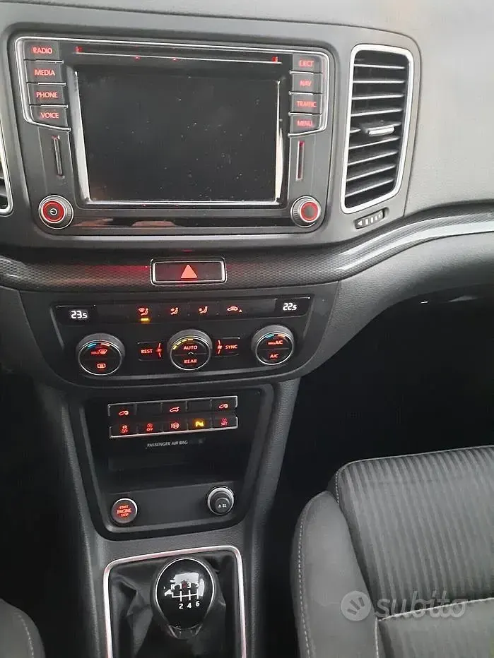 Usata Seat Alhambra 4Drive 150 CV (110 kW) 2017 Grigio Monovolume