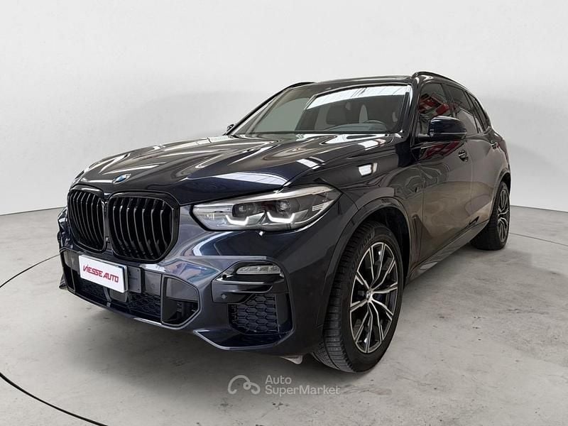 Usata BMW X5 M Sport 286 CV (210 kW) 2019 Blu/azzurro SUV