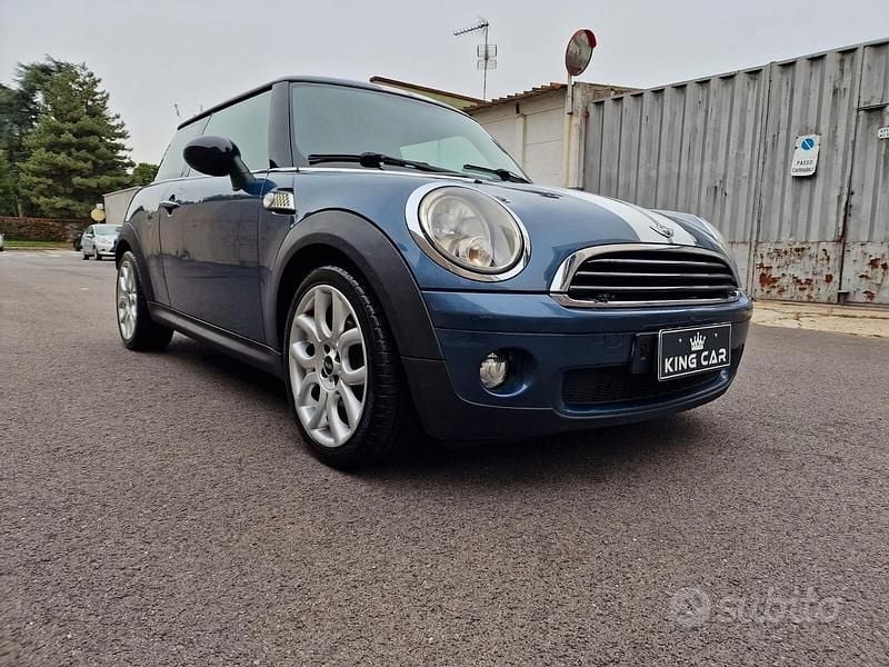 Usata Mini ONE Chili 95 CV (69 kW) 2009 Blu Utilitaria